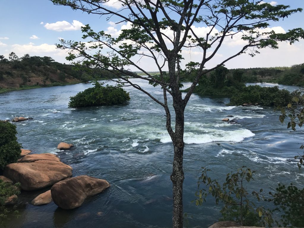 Kalagala Falls in Uganda